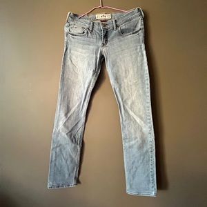 Hollister Low Rise Laguna 3L Skinny Jeans - Light Blue